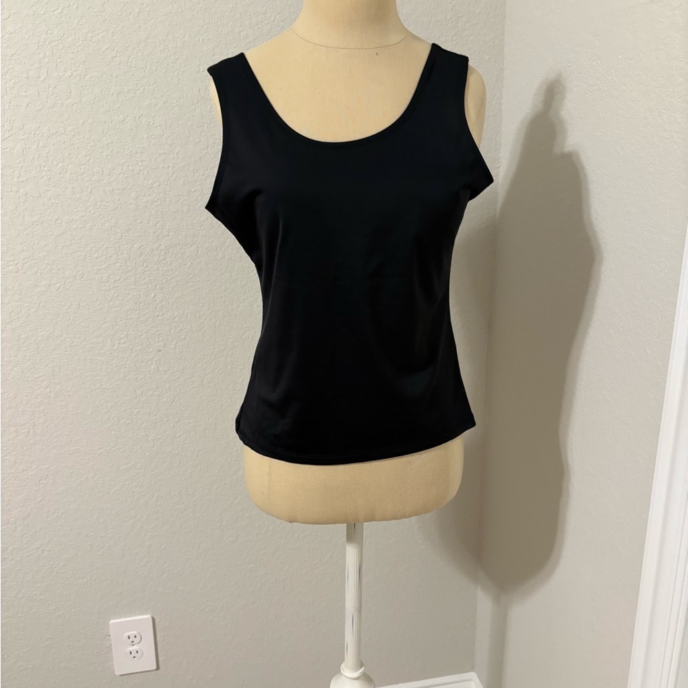 Black Sleeveless Women's Top